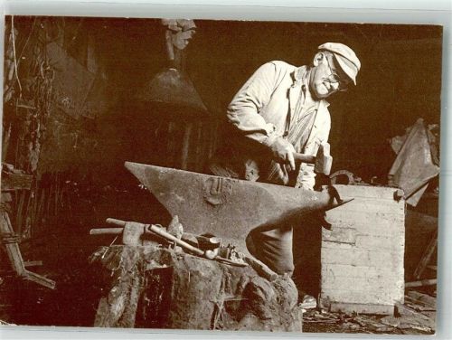 1988 Hufschmied bei der Arbeit Fotograf Regard