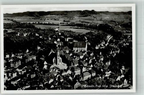 Schwäbisch Hall Fliegeraufnahme