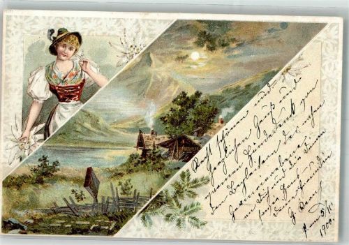 1900 Frau Tracht