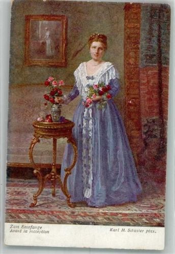 sign. Schuster Karl M. Zum Empfange Frau B.K.W.I. Nr. 2055