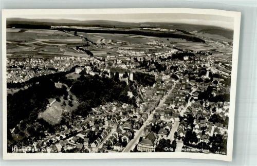 Heidenheim Fliegeraufnahme Schloss Hellenstein