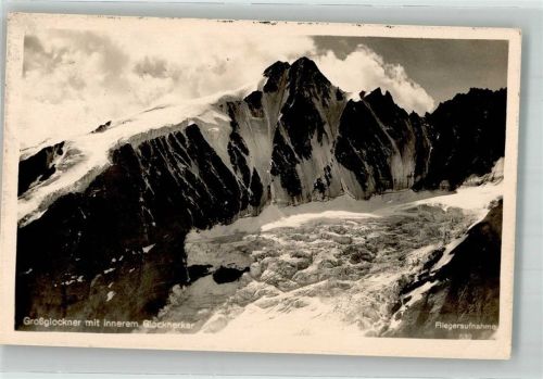 Fliegeraufnahme Großglockner mit Innerem Glocknerkar