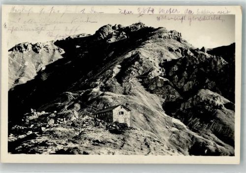 Starkenburger Hütte 1926 Hüttenstempel