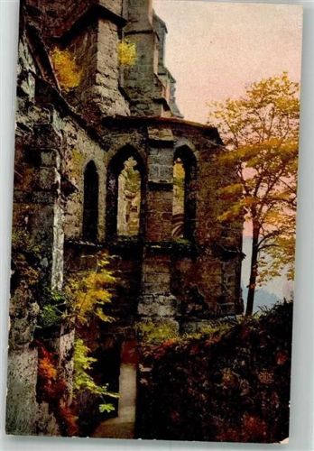 Kurort Oybin Kirchenruine Photochromie Nenke & Ostermeier Serie 214 Nr. 3548