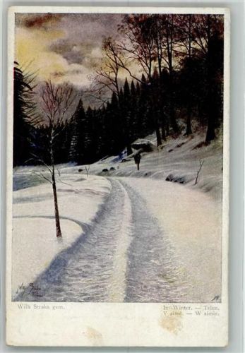 Im Winter Wiener Volkskunst P.G. W.I. 122