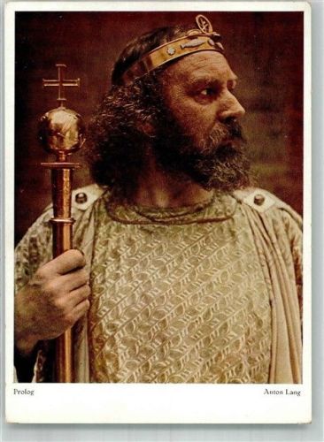 Oberammergau 1930 Passionsspiele Jesus Darsteller Anton Lang Fotograf Bauer