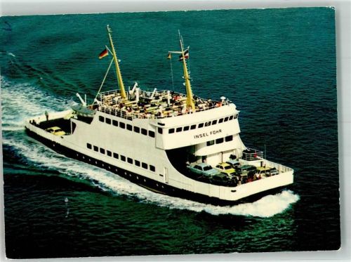Wyk Fährschiff Insel Föhr