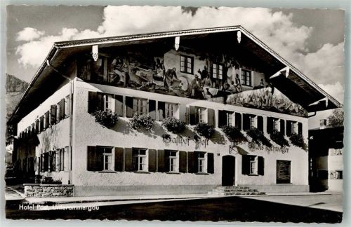 Unterammergau Hotel Gasthaus Post Fotograf Greiff