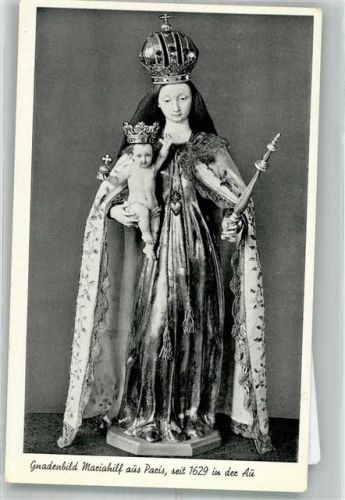 Gnadenbild Mariahilf aus Paris seit 1629 in der Au