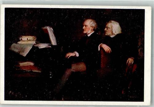 sign. Torgler, Hermann Liszt bei Richard Wagner