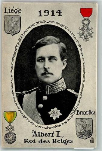 Albert I. König von Belgien 1914