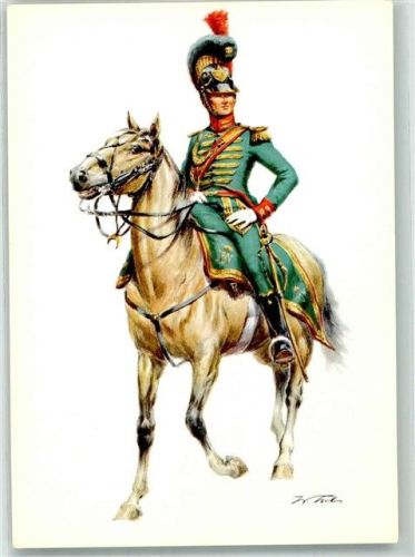 sign. Tritt W. Garde Chevauleger Regiment Rittmeister