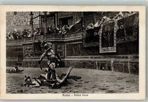 Gladiatoren in der Arena