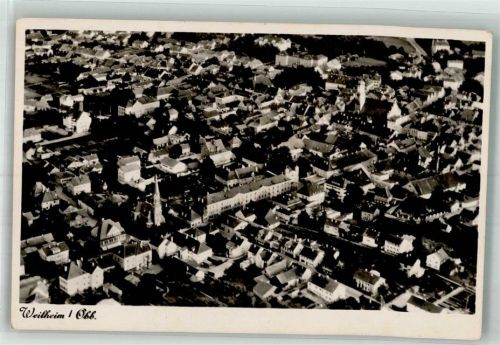 Weilheim Fliegeraufnahme