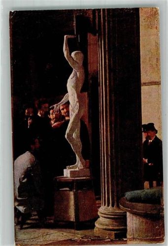 Milano sign. Favretto, Giacomo Lektion in Anatomie in der Galleria d'Arte Moderna