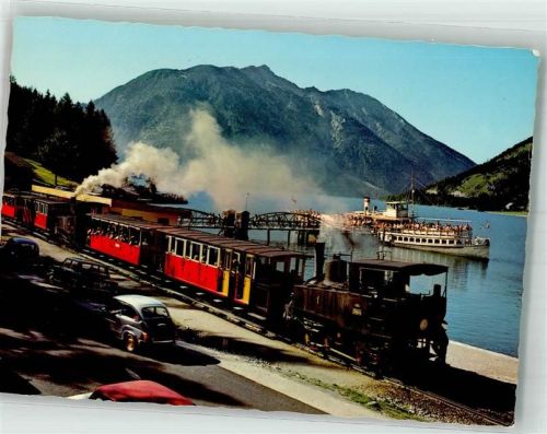 Achenkirch Zahnradbahn Achenseebahn Dampfer Stadt Innsbruck Auto