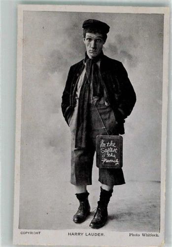 Portrait des Komödianten und Sängers Harry Lauder Fotograf Whitlock