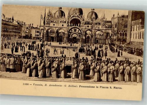 Venezia Prozession Piazza S. Marco