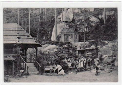Kurort Oybin Oybin mit Waldtheater " Der Pfarrer von Kirchfeld " ungelaufen Gute Erhaltung.