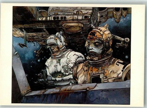 sign. Bilal, Enki Astronaut und außerirdischer Berserker