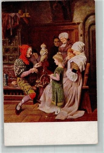 Was Hänschen nicht lernt Hanfstaengl`d Künstlerkarte Nr. 61