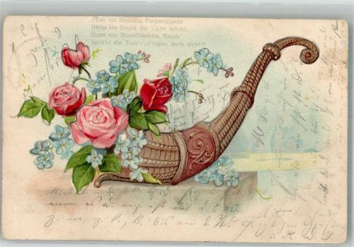 1905 Füllhorn Blumen