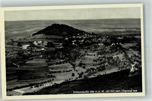 Hohenstaufen Fliegeraufnahme