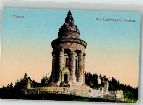 Eisenach 1915 Burschenschaftsdenkmal