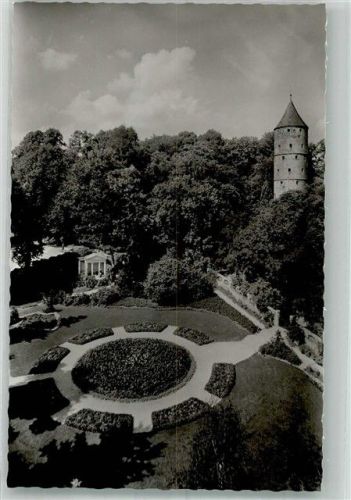Biberach Blumenanlagen am Gigelberg mit Weißem Turm
