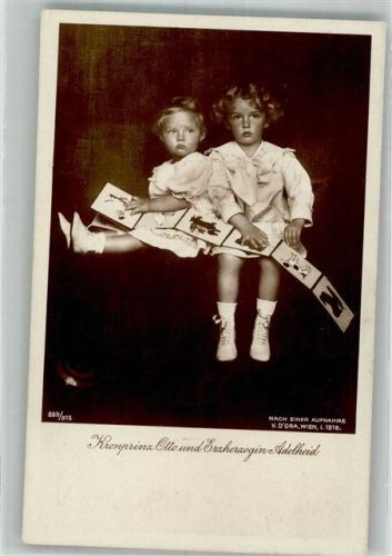 1917 Foto V. D`Ora Erzherzogin Adelheid