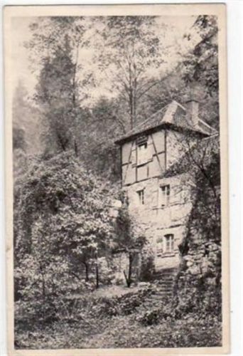 Bergisch Gladbach mit Igeler Mühle gelaufen von 1914. Leichter Bug unten rechts, kleiner Knick unten links, sonst gut erhalten