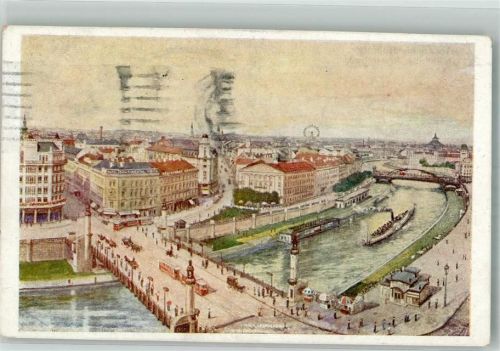 Wien 1926 Schwedenbrücke Taborstrasse Praterstrasse