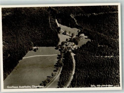 Hahnenklee Fliegeraufnahme Gasthaus Auerhahn Ort lt. Verlag