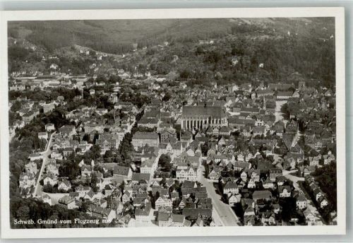 Schwäbisch Gmünd Fliegeraufnahme