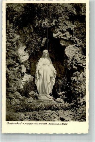Jordanbad Skulptur Madonna im Wald