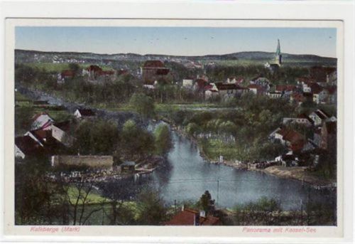 Kalkberge ( Mark ). Abgebildet ist das Panaroma mit dem Kessel-See. Postalisch nicht gelaufen. Sehr gut erhalten.