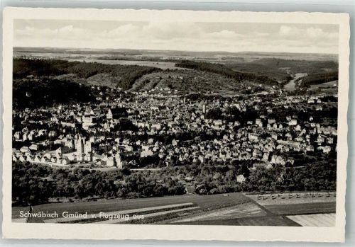 Schwäbisch Gmünd Fliegeraufnahme