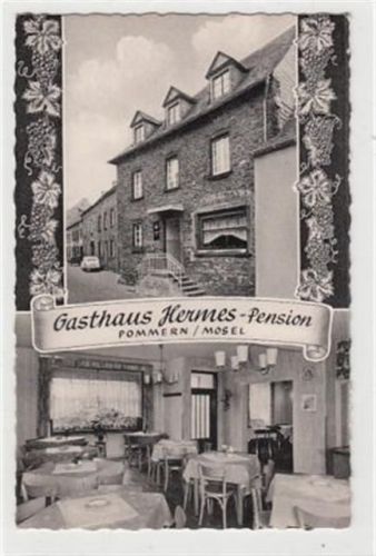 Pommern an der Mosel. Gasthaus Hermes-Pension ungelaufen Gute Erhaltung.