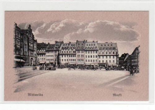 Mittweida Mittweida mit Markt ungelaufen Top Erhaltung.