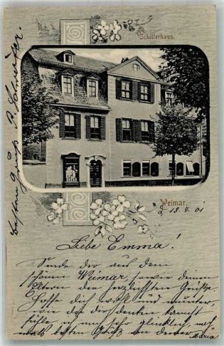 Weimar 1901 Schillerhaus