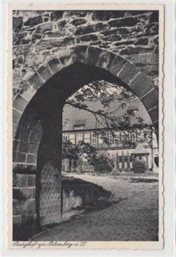 Burghof zu Blomberg in Lippe ungelaufen Leicht stockfleckig, sonst gut erhalten