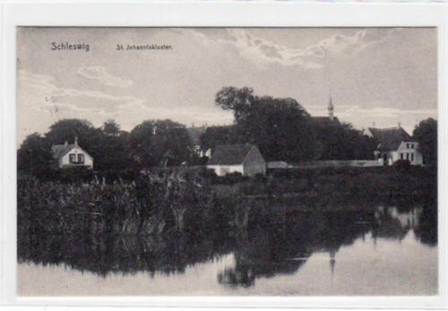 Schleswig Schleswig mit St. Johanniskloster. Feldpost, Stempel von 1916. Gute Erhaltung.