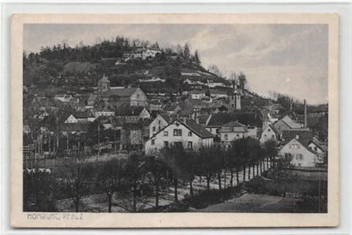 Homburg Homburg. Seitenansicht von der Stadt gelaufen. Gute Erhaltung.