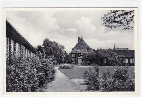 Rotenburg Rotenburg, Krankenhaus d. Ev.-luth. Diakonissen-Mutterhauses gelaufen, 1958. Leicht bügig, leicht fleckig, sonst gut erhalten