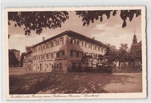 Konstanz Konstanz. Gasthof und Pension zum Goldenen Sternen ungelaufen Gute Erhaltung.