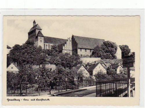 Havelberg Dom Laufbrücke in Havelberg ungelaufen Top Erhaltung.