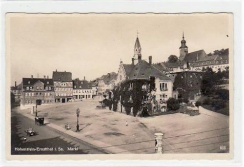 Hohenstein-Ernstthal Hohenstein - Ernstthal mit Markt ungelaufen Gute Erhaltung.
