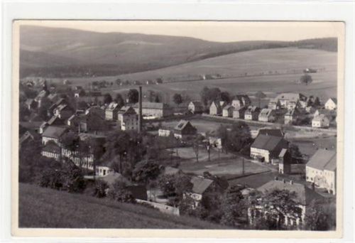 Neudorf im Erzgebirge mit Teilansicht ungelaufen kleiner Knick oben rechts, sonst gut erhalten