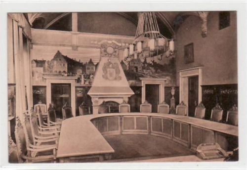 Bückeburg Bückeburg mit Ratssaal gelaufen, 1911. Gute Erhaltung.
