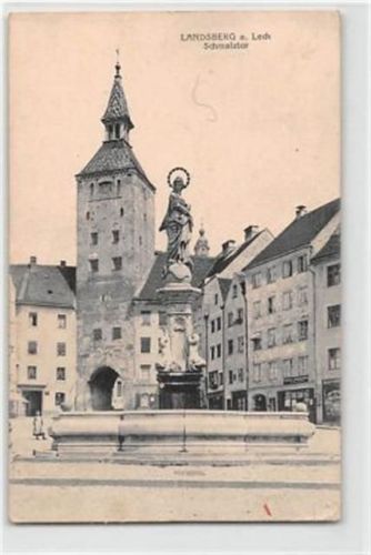 Landsberg am Lech. Schmalztor ungelaufen Gute Erhaltung.